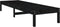 vidaXL - Ligbed - 199,5x60x74 - cm - massief - grenenhout - zwart