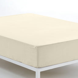 Onderlaken Alexandra House Living Crème 90 x 190/200 cm