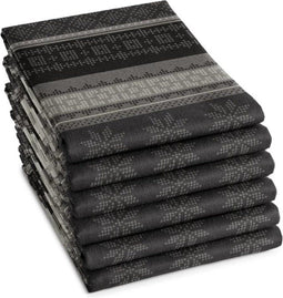 DDDDD Cove - Theedoek - 60x65 cm - Set van 6 - Grey