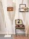GOOD&MOJO Vloerlamp Iguazu - Bamboe Wit/Jute - 57x31x150cm - - Staande lampen voor Woonkamer - Slaapkamer