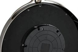 Muurklok Home ESPRIT Wit Zwart Gouden Kristal Ijzer 66 x 10 x 80 cm