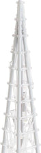 vidaXL - Kerstverlichtingskegel - met - 60 - warmwitte - LED's - 120 - cm - acryl