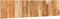 vidaXL - Hoofdbord - 200 - cm - massief - acaciahout