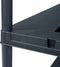 vidaXL - Opbergrek - 220 - kg - 90x40x138 - cm - kunststof - zwart