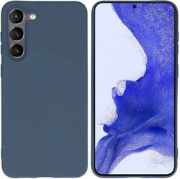 iMoshion Hoesje Geschikt voor Samsung Galaxy S23 Plus Hoesje Siliconen - iMoshion Color Backcover - Donkerblauw