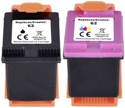 Renkforce RF-5705430 - Inktcartridge - Vervangt HP 62 - Zwart Cyaan Magenta Geel