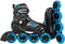 Roces Moody TIF - Inline Skates - Verstelbaar 36-40 - Zwart Blauw