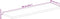 vidaXL - Tafelblad - rechthoekig - 100x40x3,8 - cm - massief - mangohout