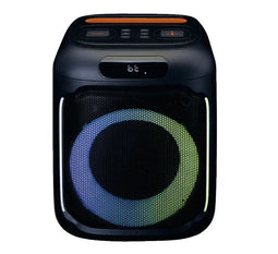 Lenco ML-PA-BT-01-BK - Draagbare Bluetooth Feestluidspreker - 100W RMS - Spatwaterdicht