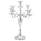 vidaXL - Kaarsenhouder - Zilver - 29x29x40 - cm - Aluminium
