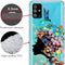 Softcase hoes - Geschikt voor Samsung Galaxy S20 Plus / S20+ - Meisje met bloemen