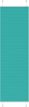 vidaXL - Plissé - rolgordijn - 60x200 - cm - stofbreedte - 59,4 - cm - petrol - groen