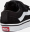 VANS TD Ward V - Lage sneakers - Suède/canvas - Zwart/wit (maat 24)