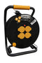 Relectric Kabelhaspel RELEC492190 - 25m - 4 stopcontacten - IP44 - Randaarde