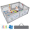 Coast Babybox - Opvouwbaar - Ritssluiting - 206 x 147 x 68,5 cm - Incl. 50 Ballen