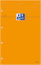 Oxford 100106287 schrijfblok & schrift Oranje A4