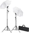 vidaXL - Studioset - met - groene - achtergrond - en - lampen - 600x300 - cm