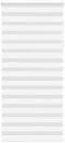 vidaXL - Zebra - rolgordijn - 100x230 - cm - stofbreedte - 95,9 - cm - polyester - wit