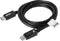 Club3D CAC-2068 - DisplayPort-kabel 1.4 HBR3 32,4 Gbps - 2 m Zwart