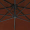 vidaXL - Zweefparasol - met - stalen - paal - 300 - cm - groen