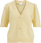 VILA VIRIL SHORT 2/4 KNIT CARDIGAN - Dames Vest - Zachte brei kwaliteit - Maat XL
