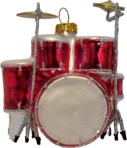 Drumstel kerstbal - Jack Mensinga Kerstcollectie