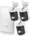 Swann AllSecure4K - Draadloze Beveiligingskit - 3 Camera's met 4K Video en Nachtzicht (3 stuks)