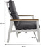 Lesli Living Duo Loungeset Aluminium Ligbedden Coda Wit incl. Tafeltje