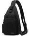 Travelhawk Schoudertas - Crossbody Tas - Waterdicht - Zwart