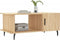 vidaXL - Salontafel - 90x50x40 - cm - bewerkt - hout - sonoma - eikenkleurig