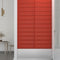 vidaXL - Wandpanelen - 12 - st - 1,08 - m² - 60x15 - cm - kunstleer - rood