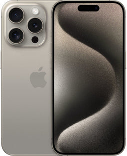 Apple iPhone 15 Pro - 128GB - A17 Pro-chip - Natural Titanium