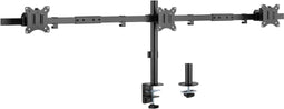 Equip 650158 - Verstelbare Triple Monitorarm - Voor 3 schermen tot 32"