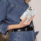 Selencia Hoesje Geschikt voor iPhone 12 Mini - Selencia Maya Fashion Backcover - blauw