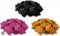Pixelbags - Large Pixel pakket - 3x80 grote pixels - Zwart/Fuchsia/Bruin (3-pack)