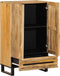 vidaXL - Hoge - kast - 60x34x100 - cm - massief - ruw - mangohout