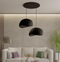 Wabi Loom Grainbeams - Plafondlamp - In hoogte verstelbaar - Zwart - 34 x 28 x 19 cm