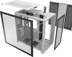 Lian Li PC-O11 Dynamic - ATX Behuizing - Gehard glas - Wit