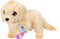 Little Live Pets - Ouchies Puppy Cooper - Interactieve knuffel met 50 geluiden - bruin