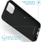 iMoshion Hoesje Geschikt voor iPhone 13 Mini Hoesje Siliconen - iMoshion Color Backcover - Zwart