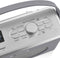 Swan Draagbare Retro Radio DAB+ - Grijs - met Bluetooth