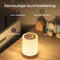 Glowy Nachtlampje LED - Draadloze Tafellamp - 256 Kleuren 3 Modi - Touchpaneel - Sfeerverlichting
