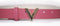 Valentino Divina - Kledingriem - PU met V-vorm gesp - Roze - Maat S (100 cm)