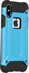 iMoshion Hoesje Geschikt voor iPhone X Hoesje - iMoshion Rugged Xtreme Backcover - Lichtblauw