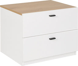 EDISON - Nachtkastje - Wit - MDF