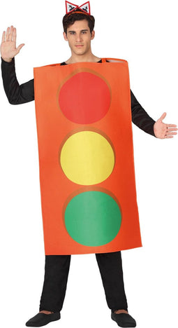 "Stoplicht outfit voor heren - Verkleedkleding - One size"