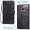 iMoshion Hoesje Geschikt voor Samsung Galaxy S7 Hoesje Met Pasjeshouder - iMoshion Mandala Bookcase - Zwart