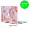 Lunso Geschikt voor MacBook Air 13 inch (2010-2017) cover hoes - case - Marble Finley