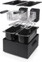 Princess 183028 - Dubbele Frituurpan - 2 x 1800W - Zwart