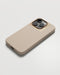 Nudient Bold Case - Soft Case - Gerecycled materiaal - Beige